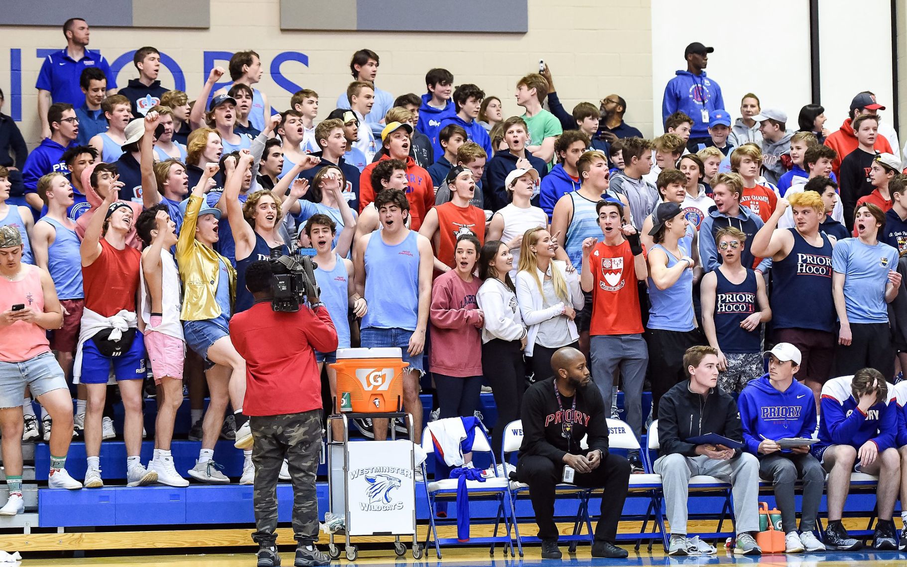 Westminster vs. Priory basketball